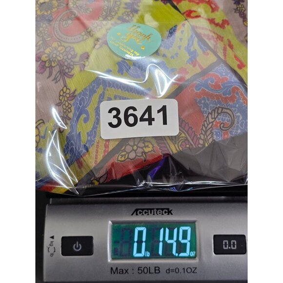 Marc Bouwer Womens Multicolor‎ Paisley Midi Dress Sleeveless Tie Front Size L - Picture 10 of 10